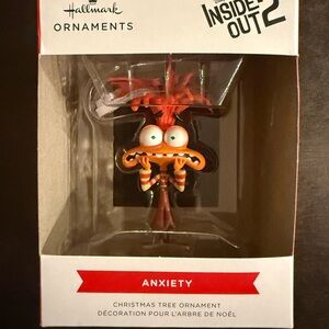 2025 Hallmark Christmas Ornament - Inside Out 2 - Anxiety NEW IN BOX